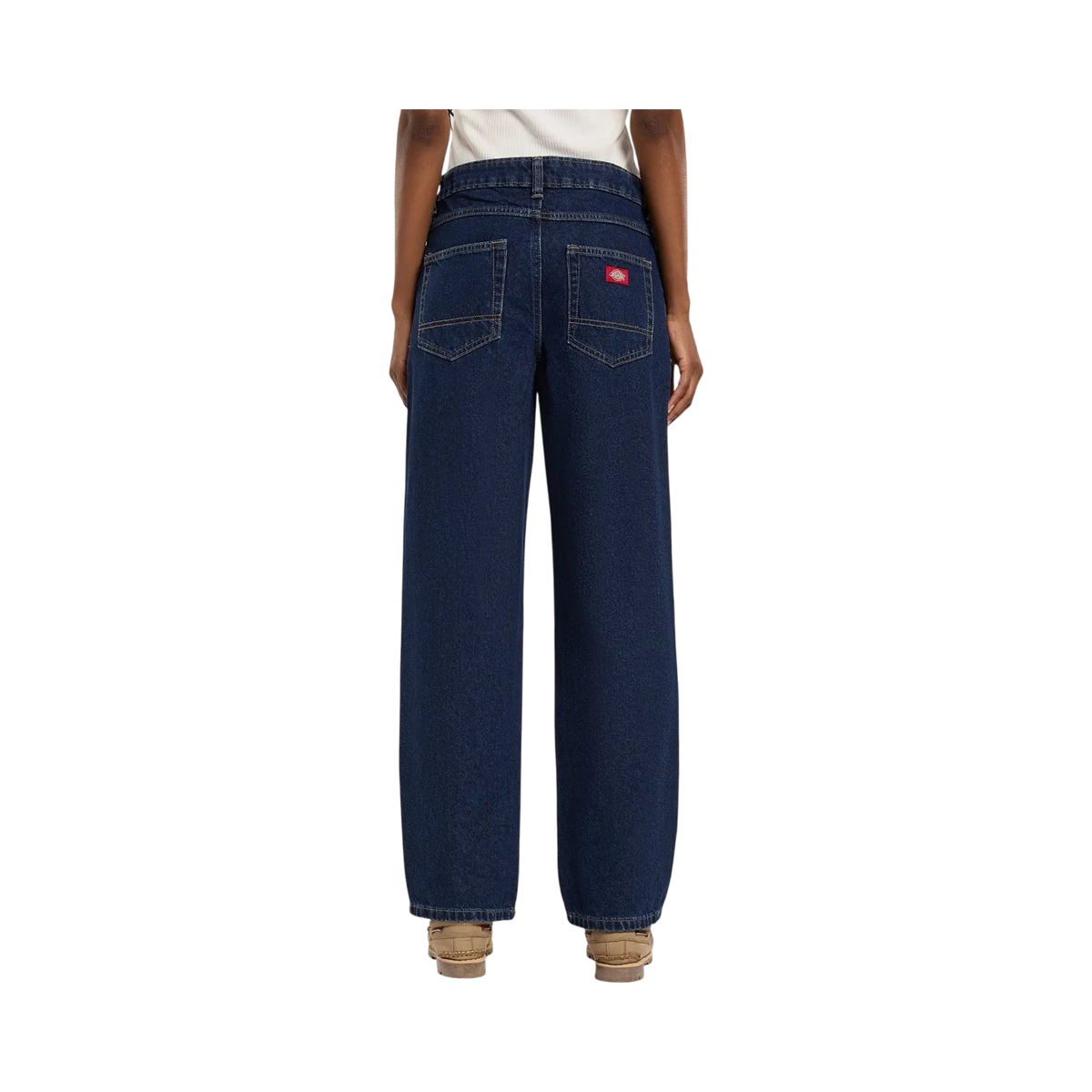 Dickies - Women - Trousers - 984 relaxed straight - Blue - photo 2