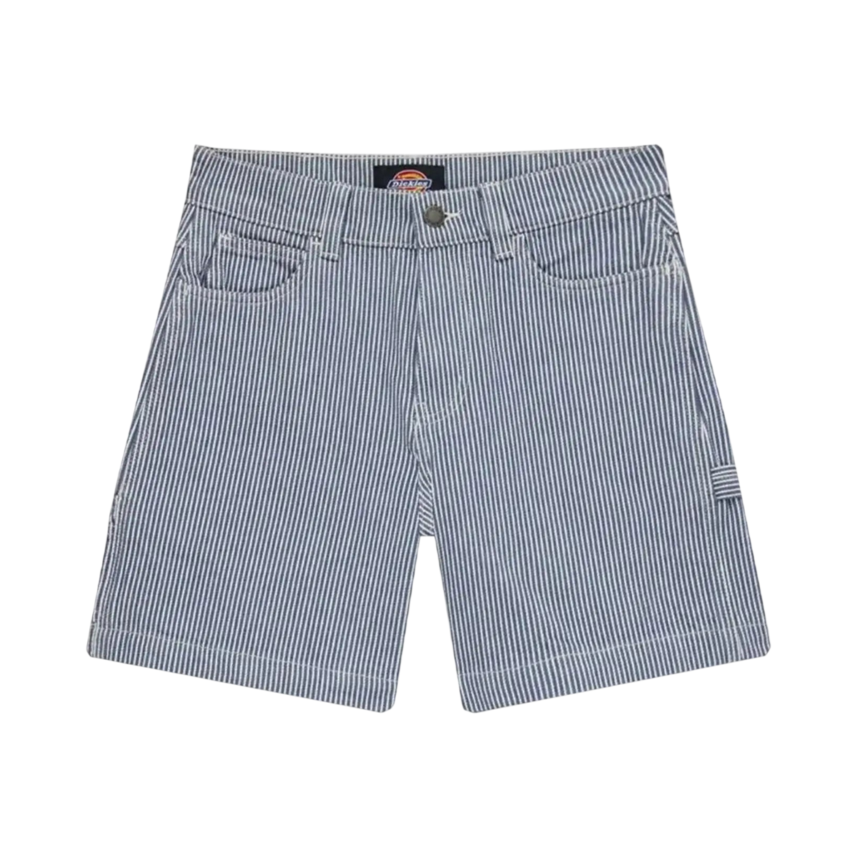 Dickies - Femme - Shorts - 7 inch hickory carpenter - Bleu - photo 1