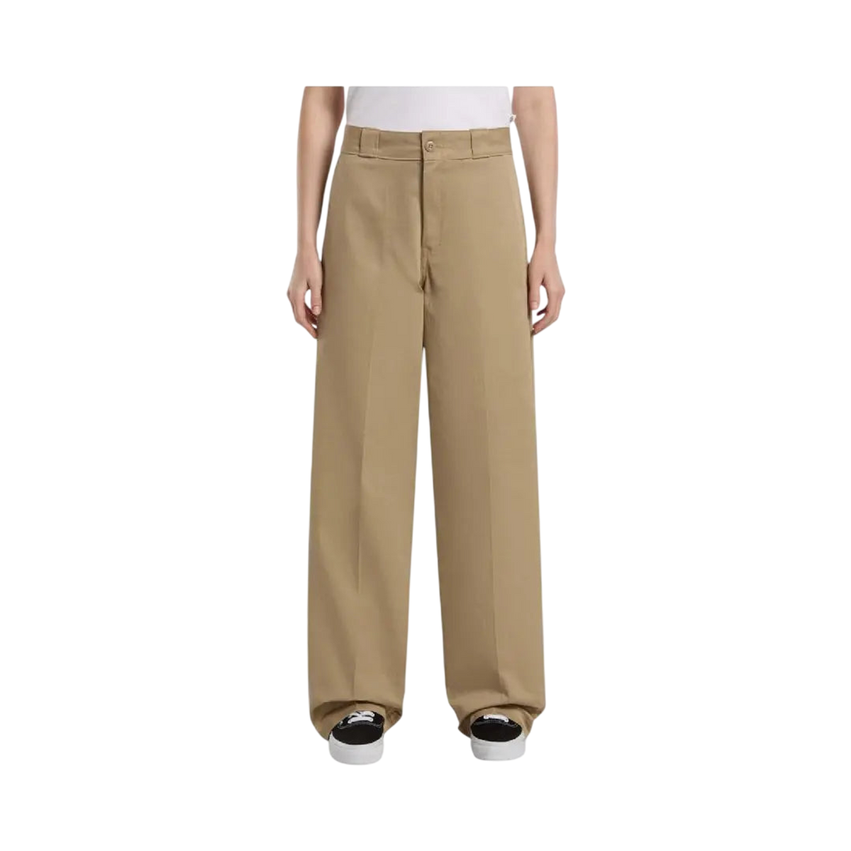 Dickies - Women - Trousers - 247 loose work pant w - Beige - photo 3