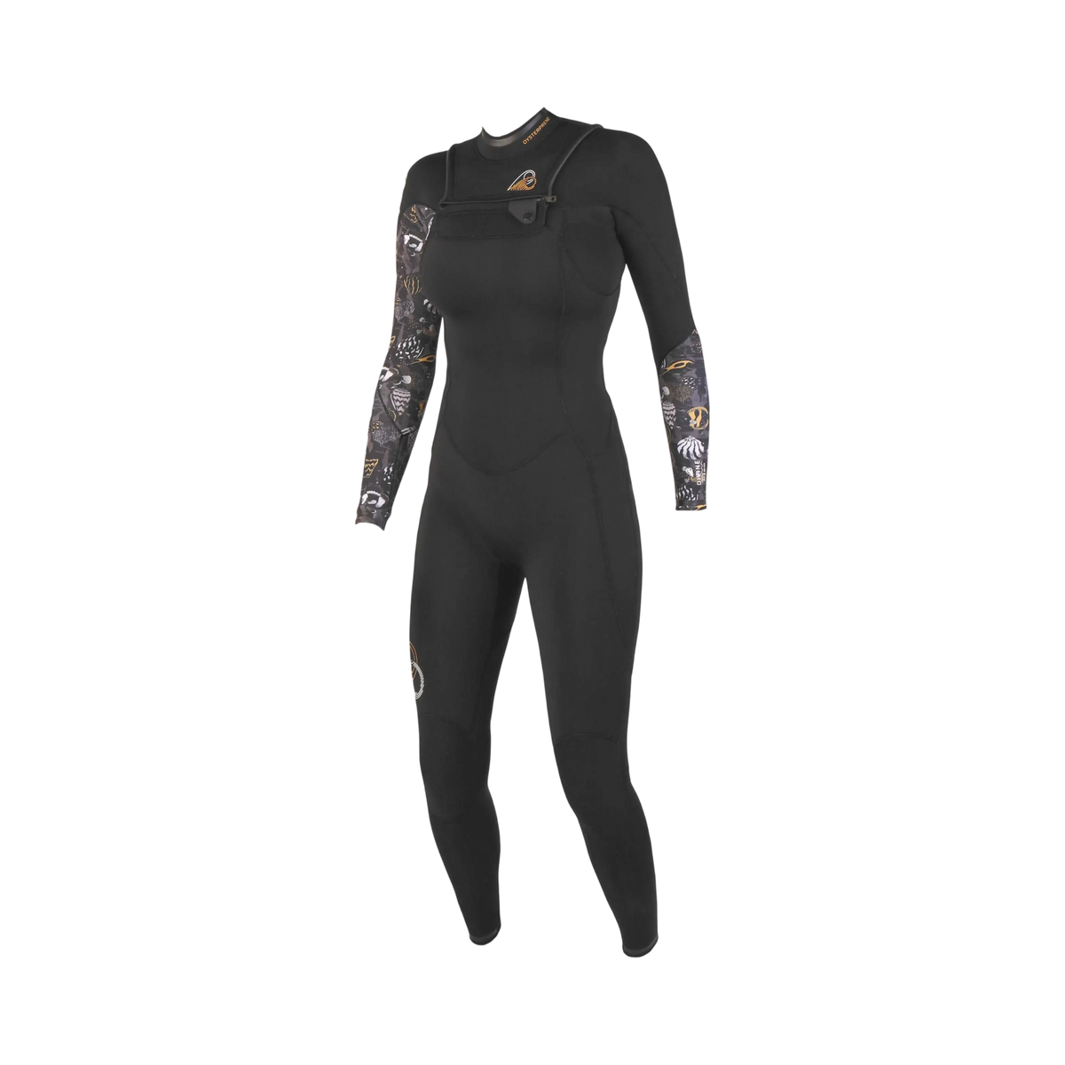 Soöruz - Fullsuit Women 3/2 FZ Divine Organic Oysterprene - noir - photo 1