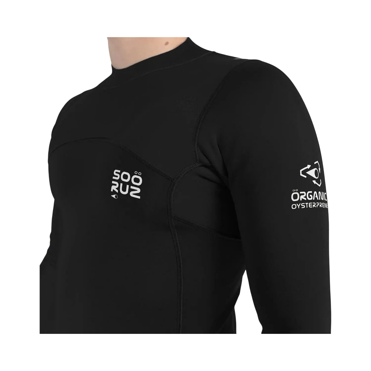 Soöruz - Top Men 1/1 LS Fighter Organic Oysterprene - noir - photo 2