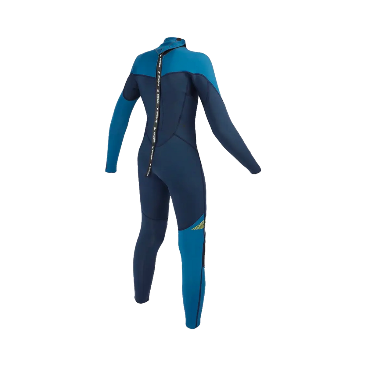 Soöruz - Combinaison intégrale - Fly + back zip 4/3 mm bleu Gemm SAS