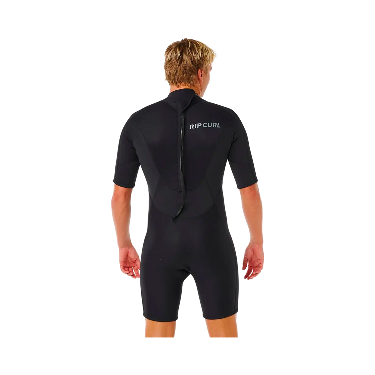 Rip curl - Shorty - Trad zip dos manches courtes 2/2 mm noir Rip curl