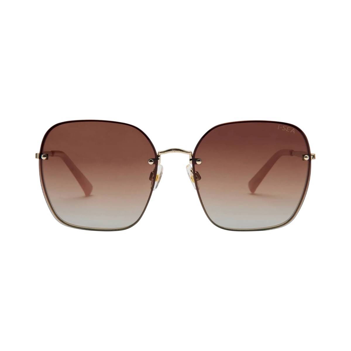 I-SEA - Lunettes de soleil - Metal Frame WIS03EME Gold Brown Polarized - photo 1