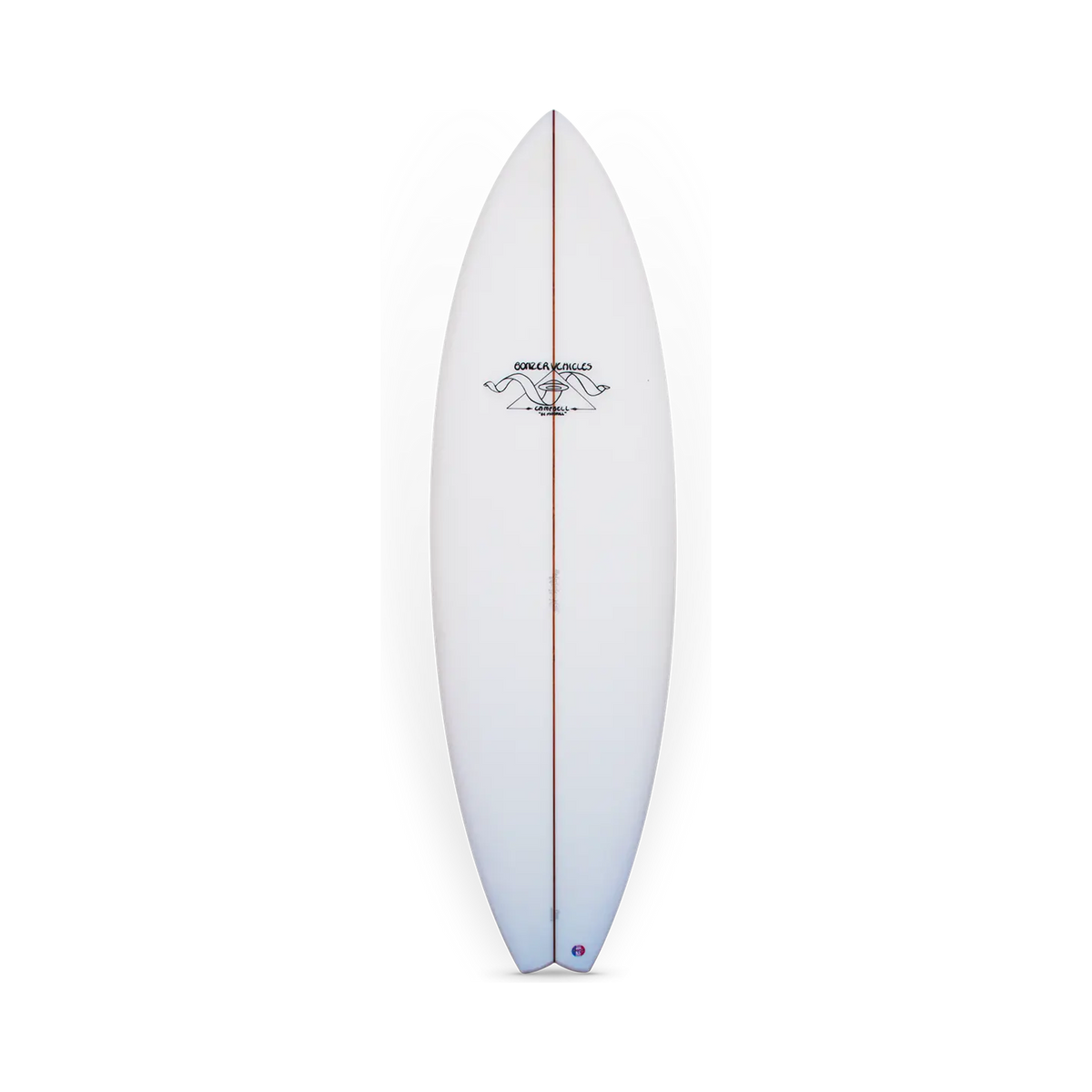 Alpha Omega 6'0" x 20" x 2' 9/16" Surfshop - Shapers Club House