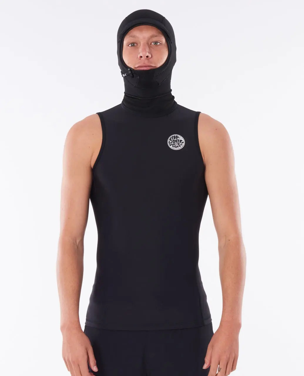 RIP CURL FBOMB POLYPRO HOOD VEST FALL WINTER 2024 Noir S