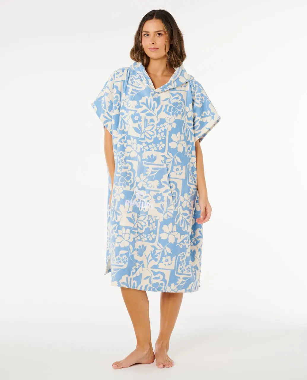 Ripcurl - Poncho - Rip curl - Mixed hooded towel Bleu