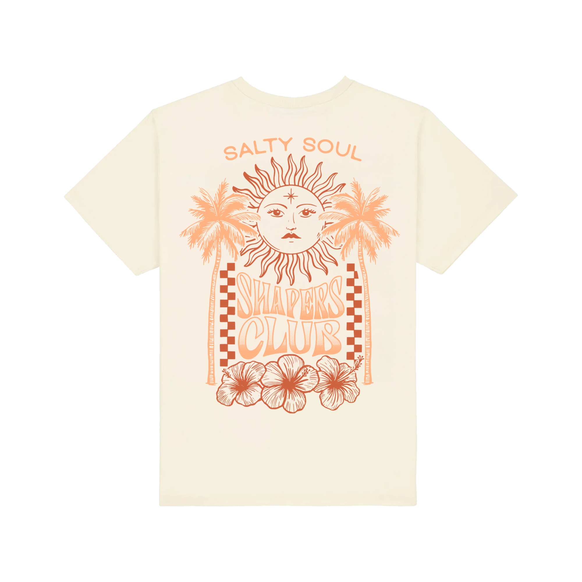 Shapers club - T-shirt femme - Salty soul beige