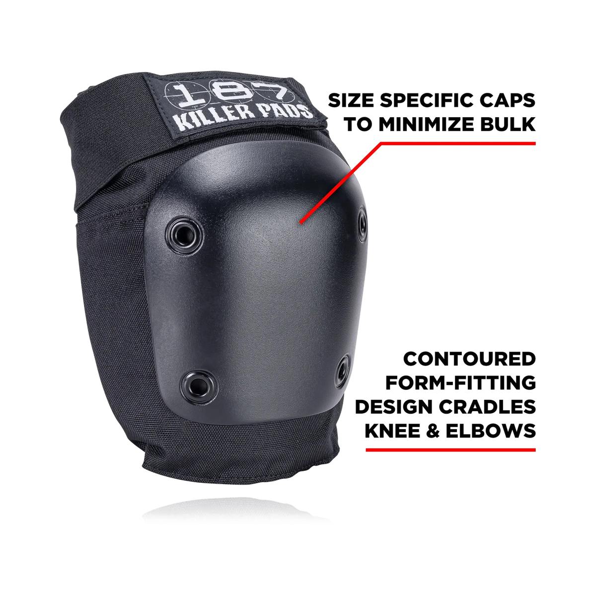 187 killer pads - Knee pads - Black Junior Pack - photo 2