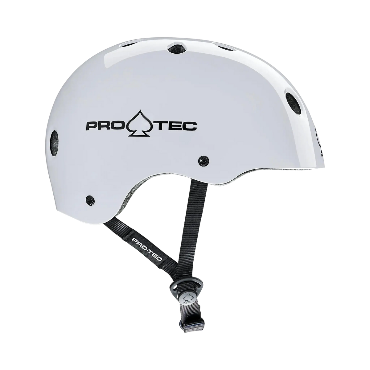 Pro tech - Casques de skate - Old School Cert Gloss blanc - photo 2