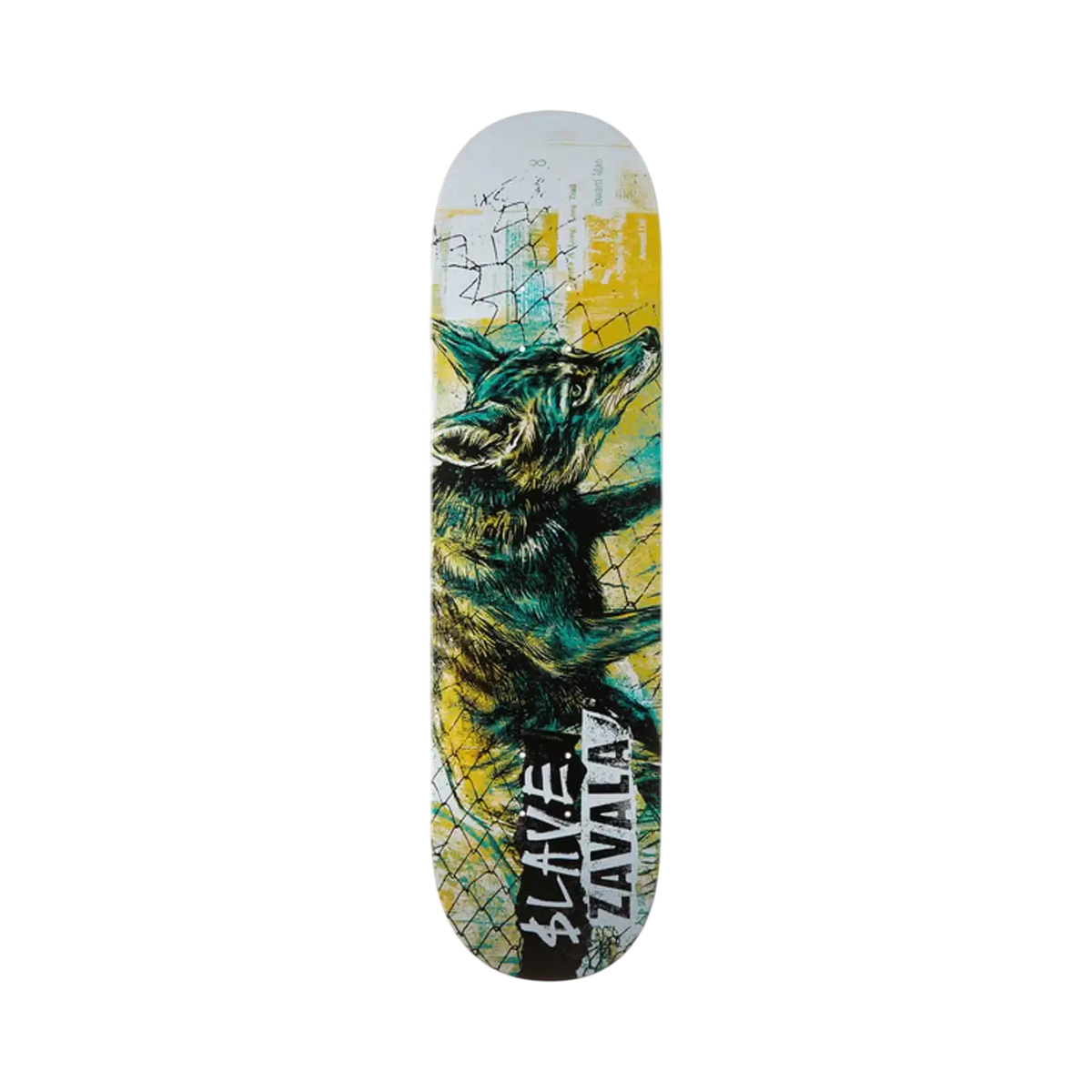 Slave - Skateboards - Wild Life Yellow Zavala - photo 1