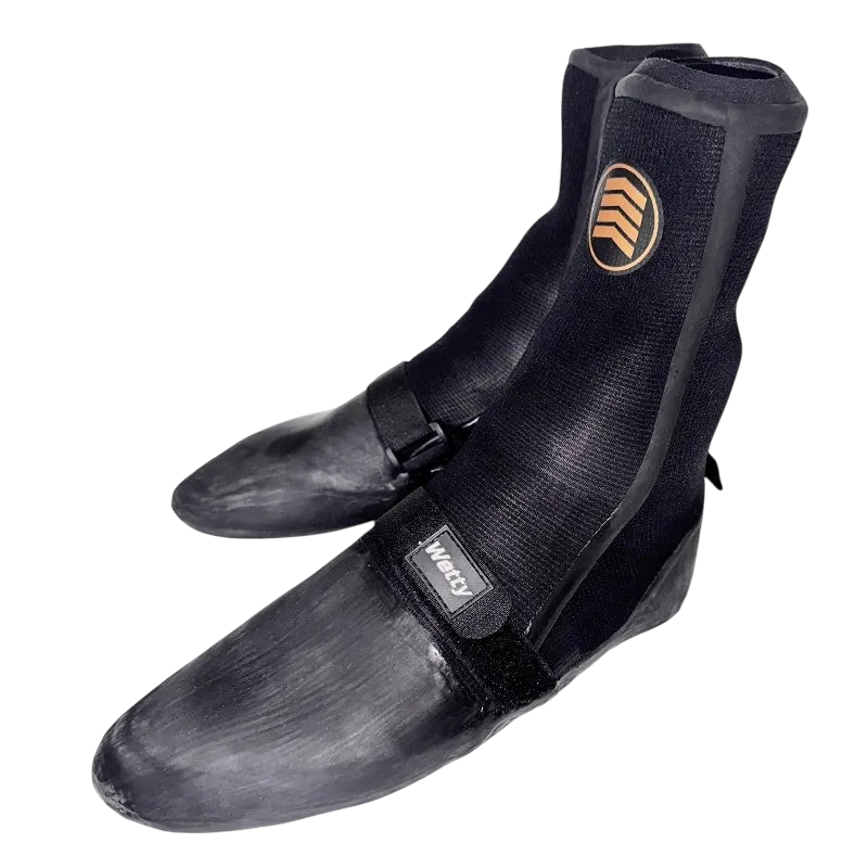 Surf shoes Surfshop - Shapers Club House Wetty Ultimate Asahi 3mm black neoprene with support strap