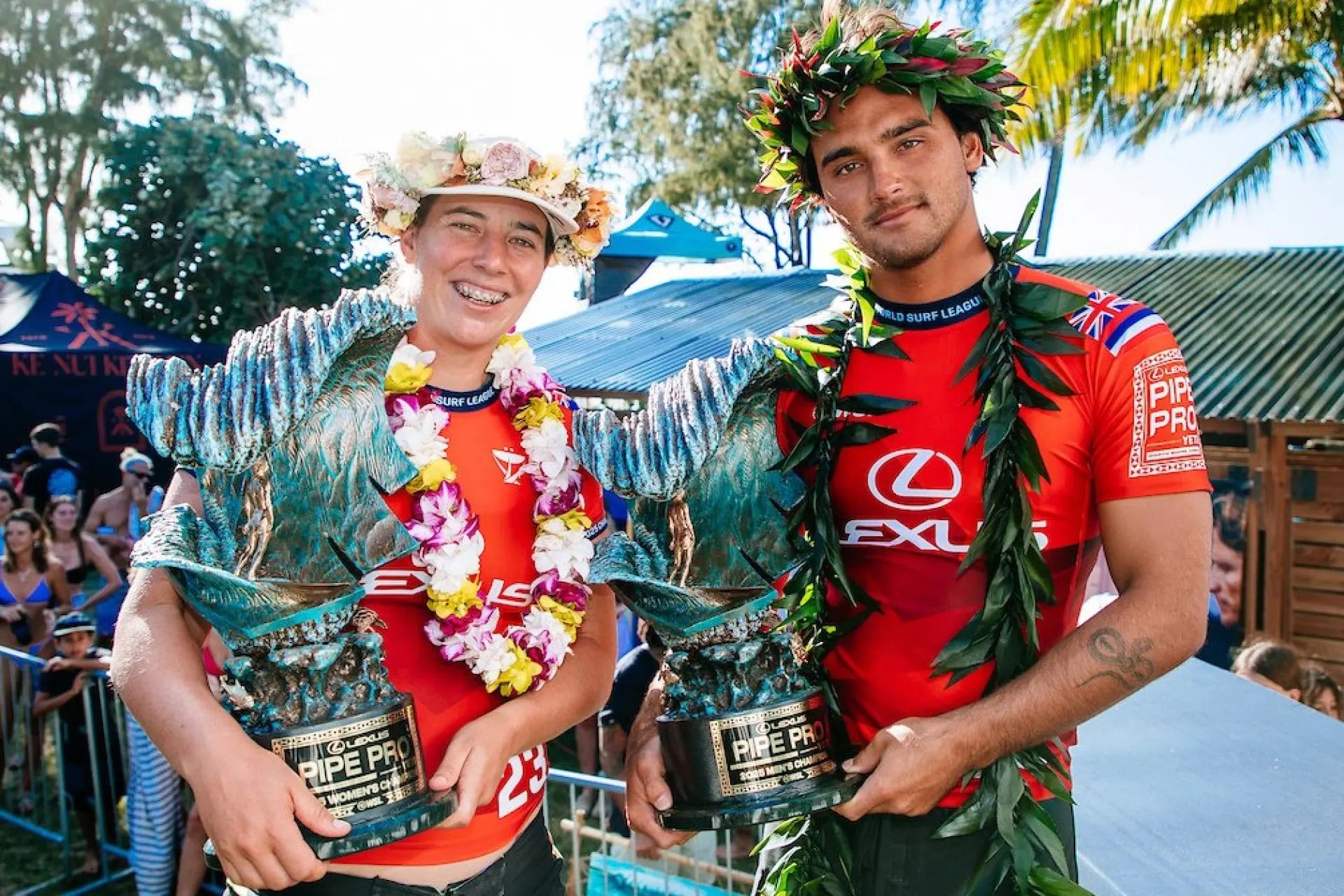 Barron Mamiya et Tyler Wright triomphent au Lexus Pipe Pro 2025 : retour sur une compétition légendaire 🌊🏆