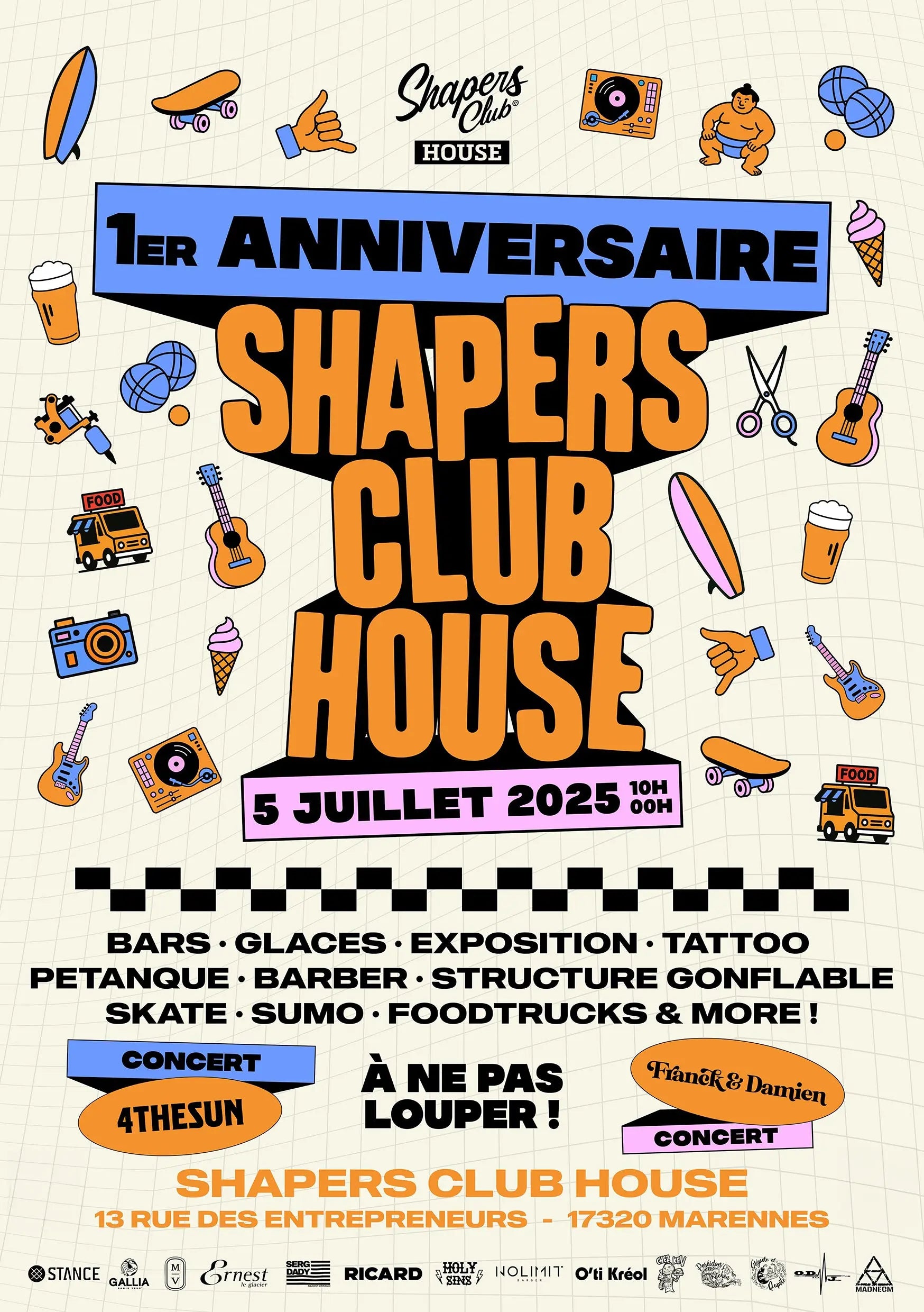 🎁 Anniversaire du Shapers Club : passe au shop le 5 juillet !