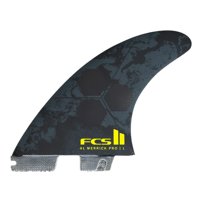 Ailerons Thruster FCS Ⅱ - Carver Shapers series (Al Merrick) PG Performance Glass - Large - Noir Surfshop - Shapers Club House