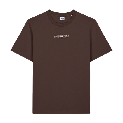 Shapers Club - T-Shirt Regular - Awesome surfboards - Marron - Face avant