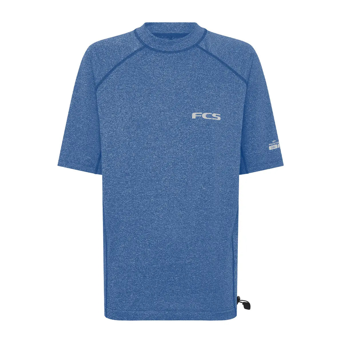FCS - Accessoires - Essentiel ss rash vest heather - Lg Bleu - photo 1