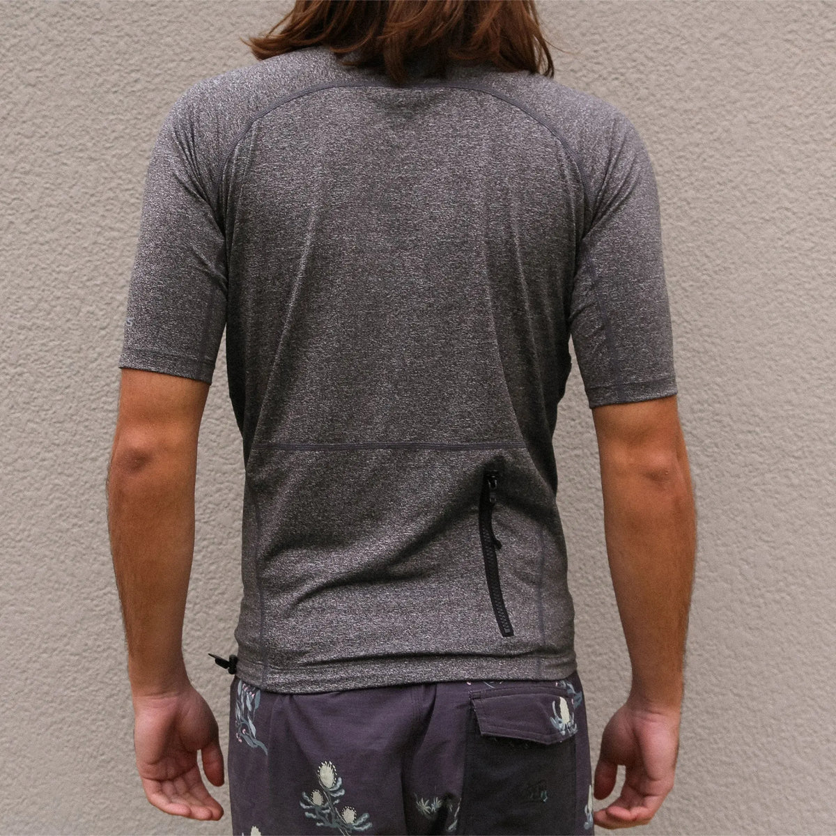 FCS - Accessoires - Essentiel ss rash vest heather Gris - photo 3