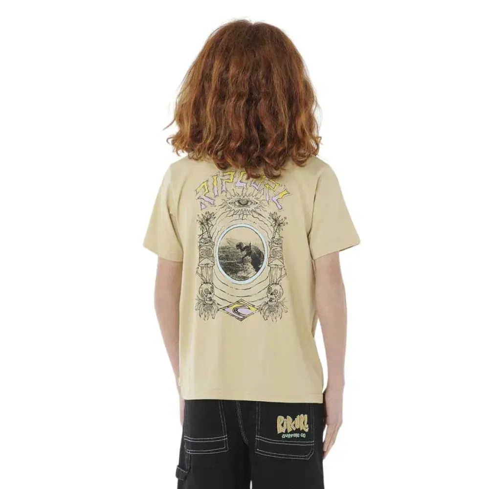 Ripcurl - Vêtements - Rip curl - Tropic daze art tee Beige - photo 2