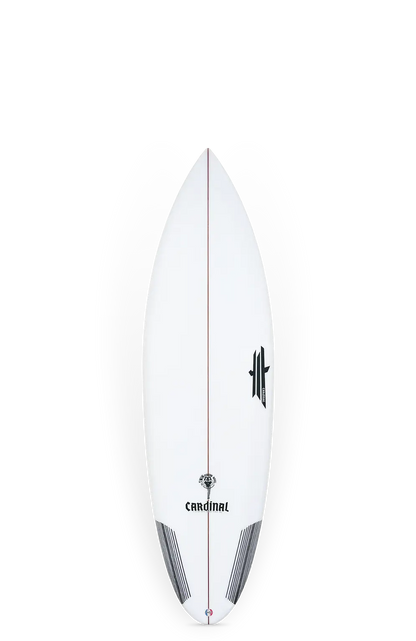 Cardinal Surfboards — Twin perf round pin channel — 5'11" - photo 1