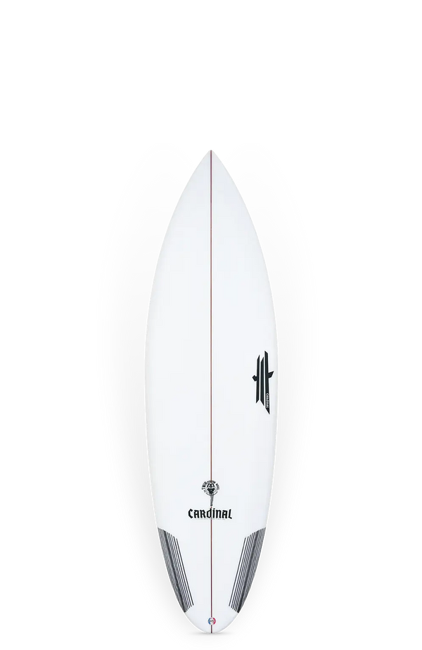 Cardinal surfboards - Twin perf round pin channel - 5'11" x 20 1/2" x 2 5/8"