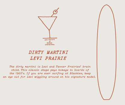DASH Surfboards - DIRTY MARTINI 9'2'' x 22 5/8''  x 2 3/4'' - photo 1