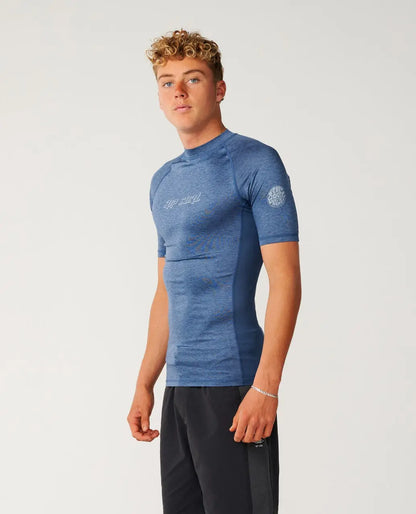 DAWN PATROL UPF S/S S BLEU BLUE MARLE - photo 2