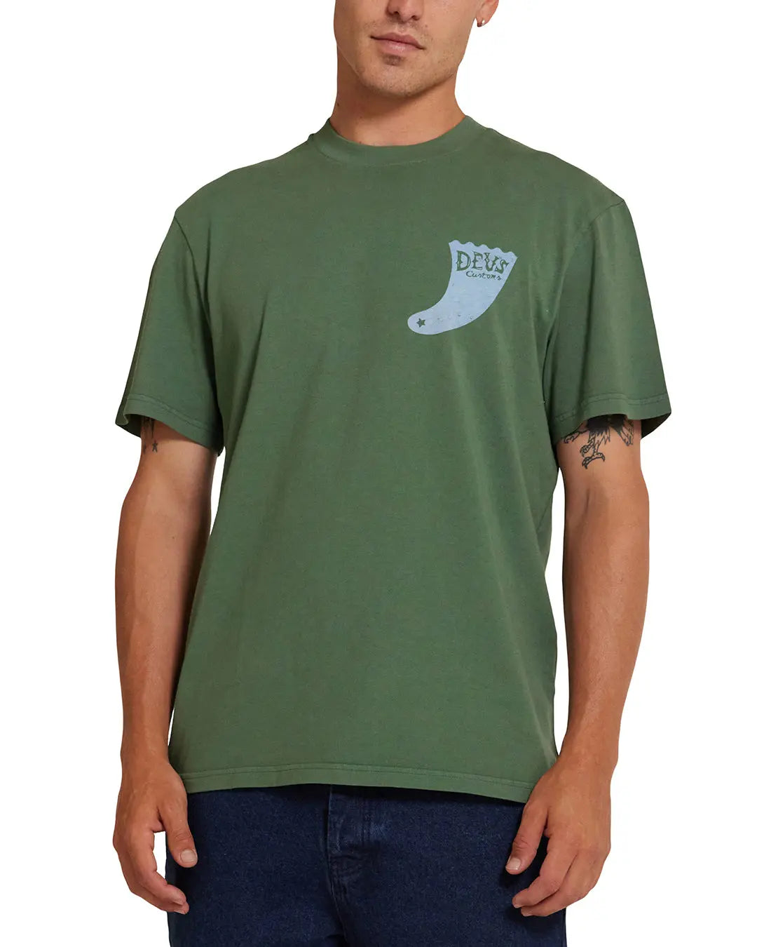 Deus Ex Machina - Single Fin Tee Hillside S / UE 40 - 41 / US 30 - 31 - photo 1