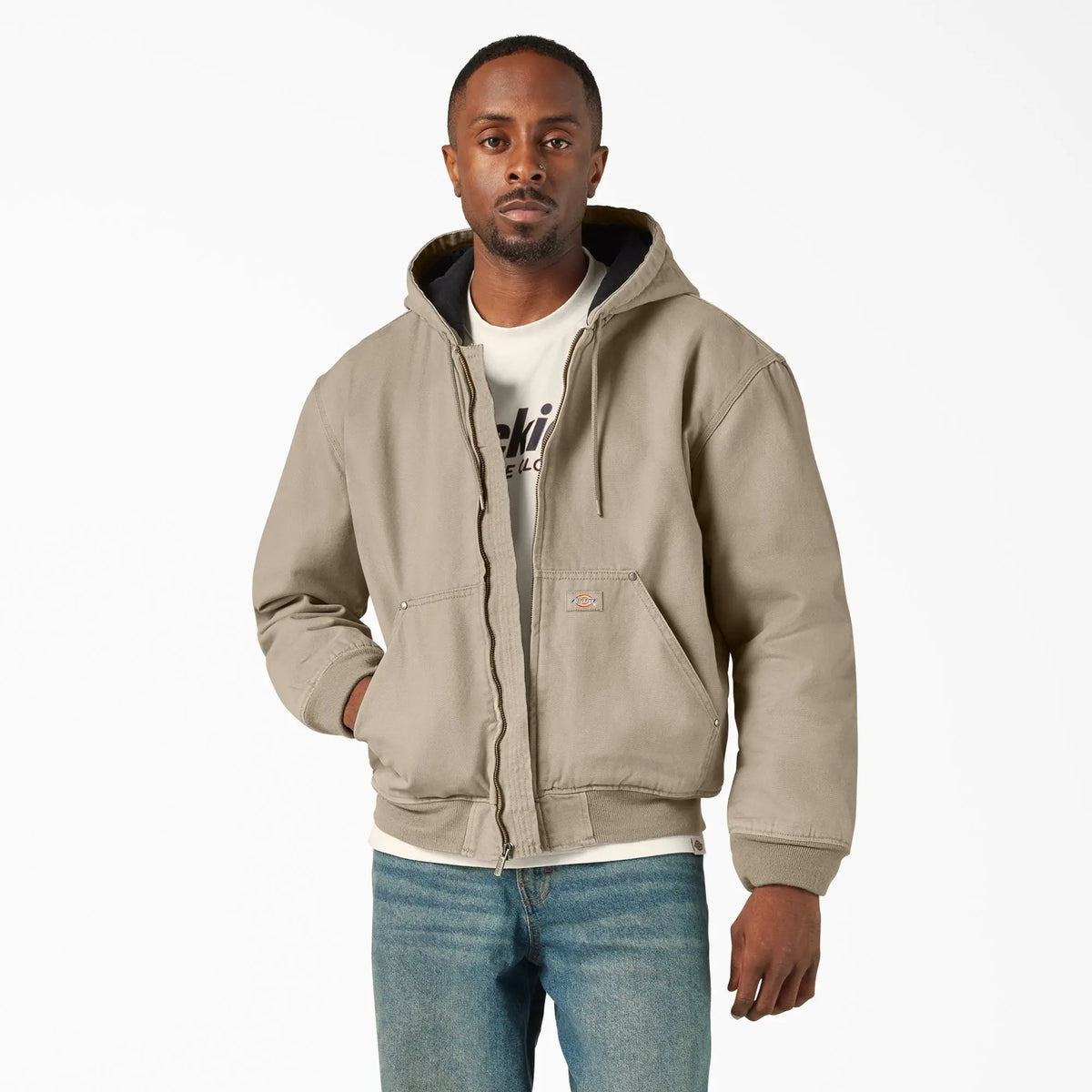 Dickies - HILHAM HOODED CANVAS JACK DESERT L / UE 43 - 44 / US 33 - 34 - photo 1