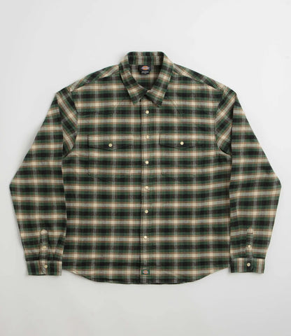 Dickies - JOHNSONVILLE SHIRT LS PINE NEEDLE L / UE 43 - 44 / US 33 - 34 - photo 1