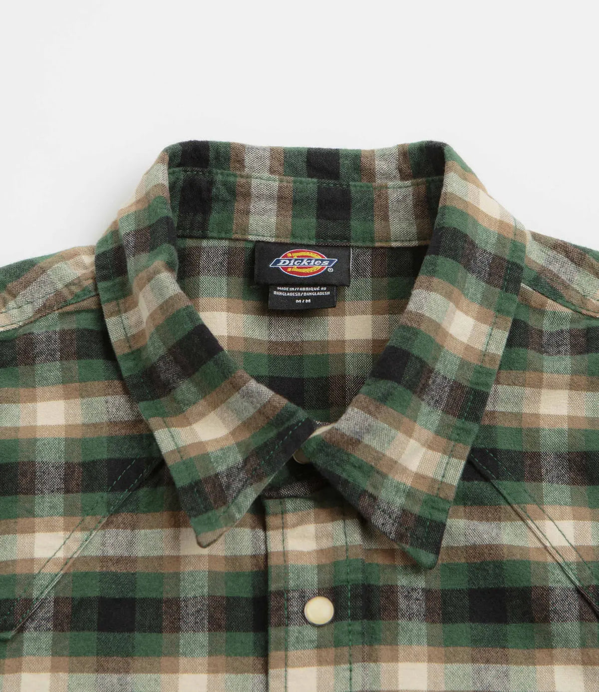 Dickies - JOHNSONVILLE SHIRT LS PINE NEEDLE L / UE 43 - 44 / US 33 - 34 - photo 2