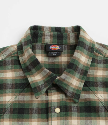 Dickies - JOHNSONVILLE SHIRT LS PINE NEEDLE L / UE 43 - 44 / US 33 - 34 - photo 2