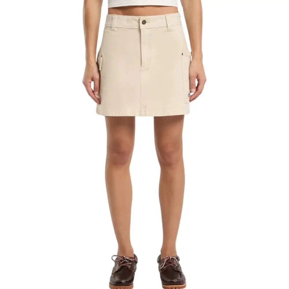 Dickies - Mini-jupe "River ranch" beige L / UE 43 - 44 / US 33 - 34 - photo 3