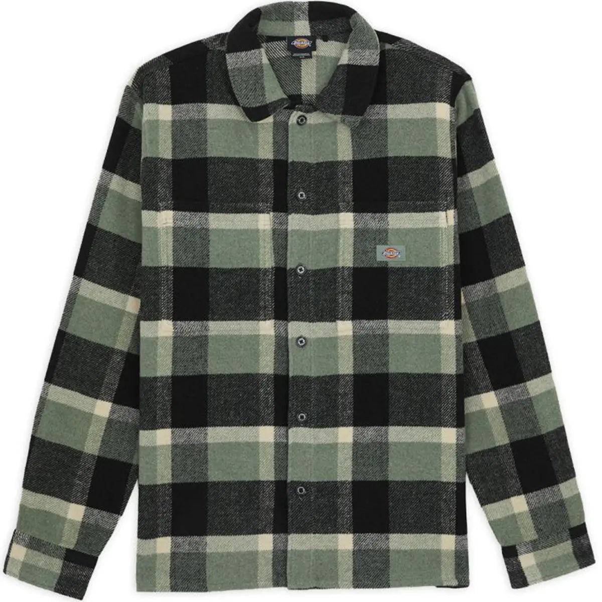 Dickies - PLAID COALING LS SHIRT SEA SPRAY L / UE 43 - 44 / US 33 - 34 - photo 1
