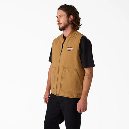 Dickies - THRASHER X DICKIES VEST BROWN DUCK M / UE 42  / US 32 - photo 3