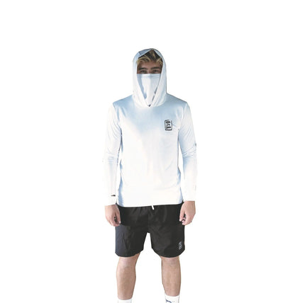 Grajagan - UPF 50 - SURF TEE MANCHES LONGUES/CAPUCHE TAH7 BLANC - photo 1