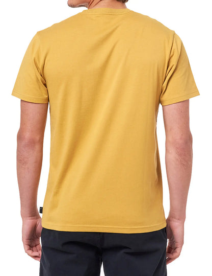 HORIZON BADGE SS TEE XS / UE 36 - 39 / US 26 - 29 JAUNE FALL WINTER 2024 - photo 2