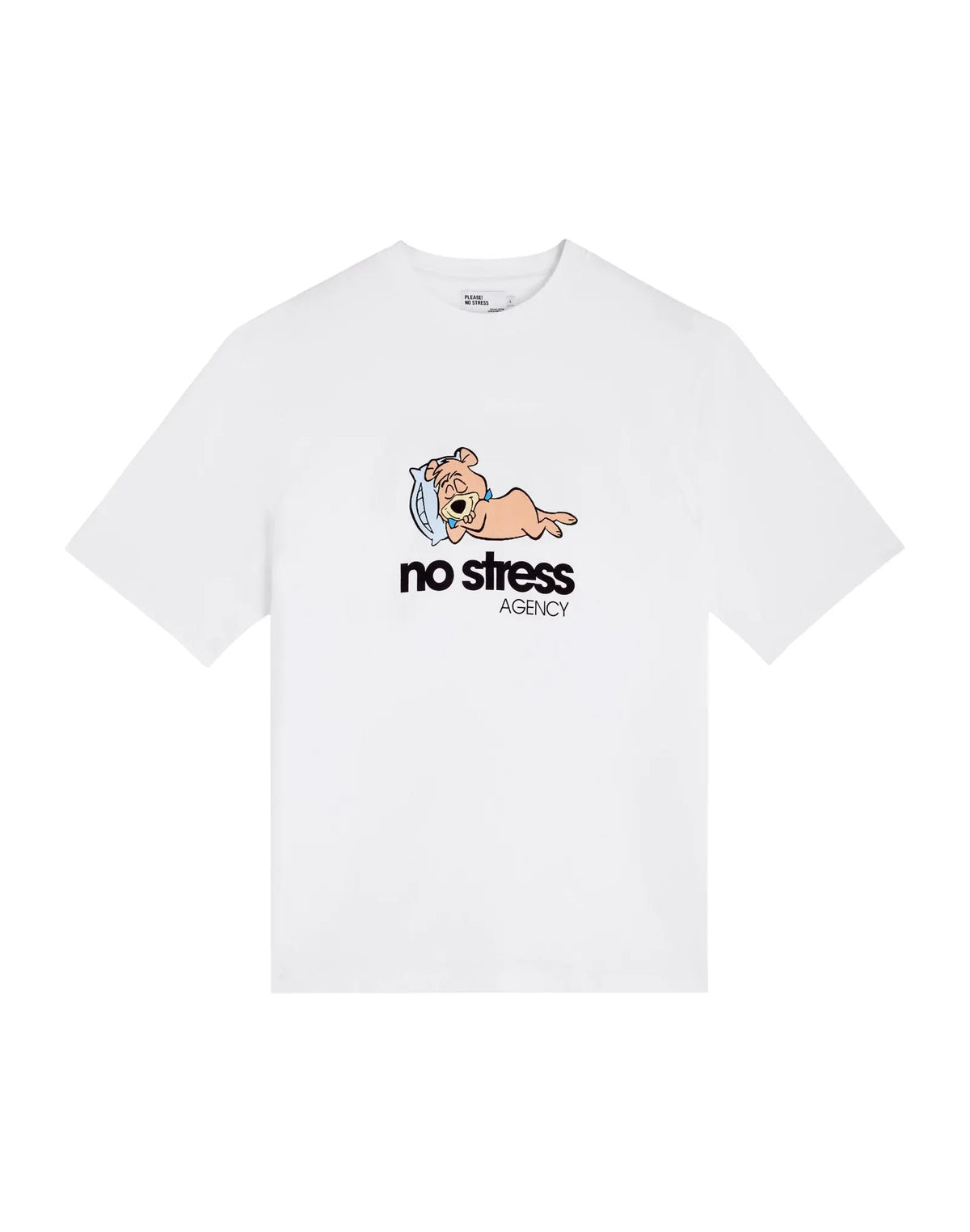 Please No Stress - Tee Bear White L / UE 43 - 44 / US 33 - 34 - photo 1