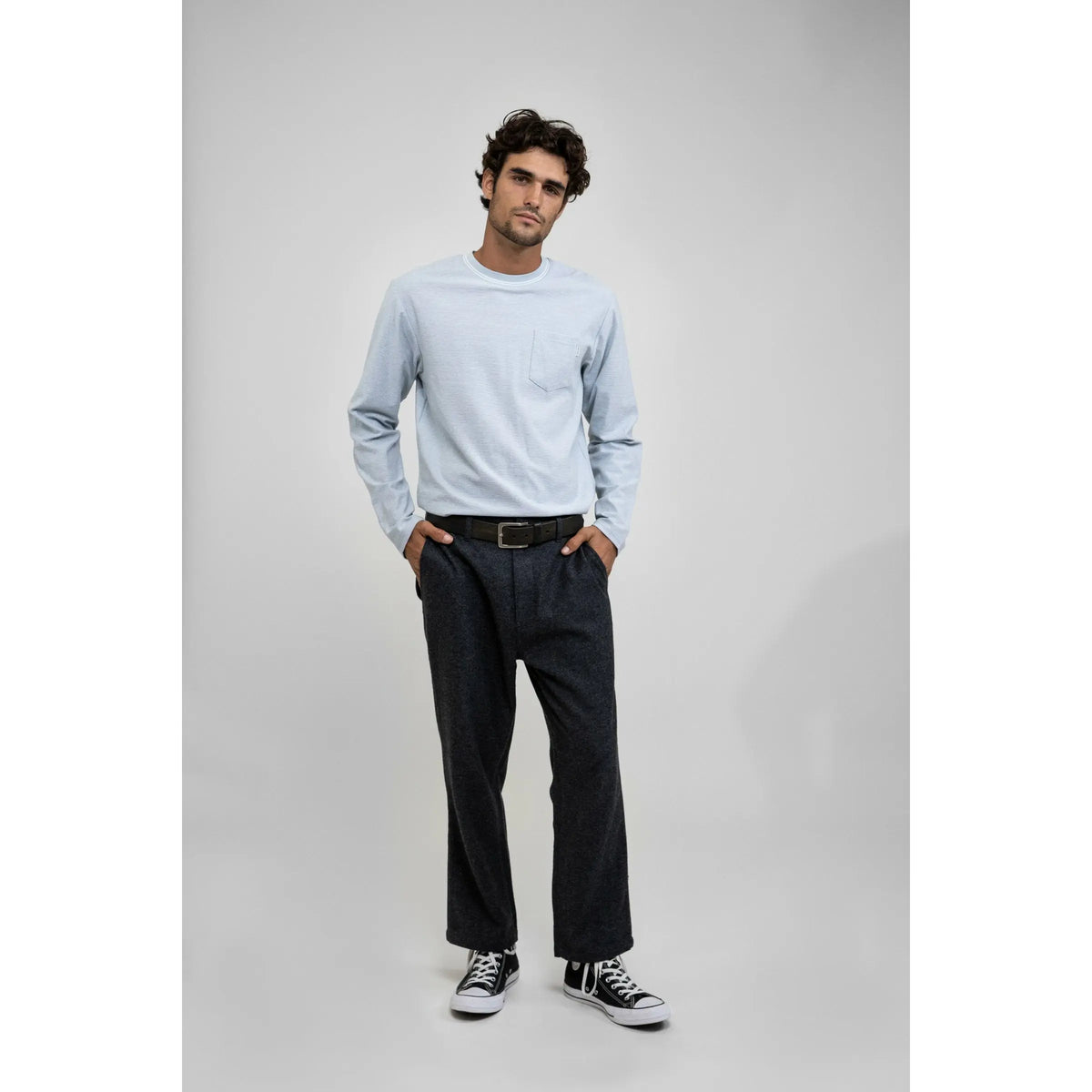 RHYTHM - ESSENTIAL TROUSER - NAVY TAH6 BLEU FALL WINTER 2024 - photo 3