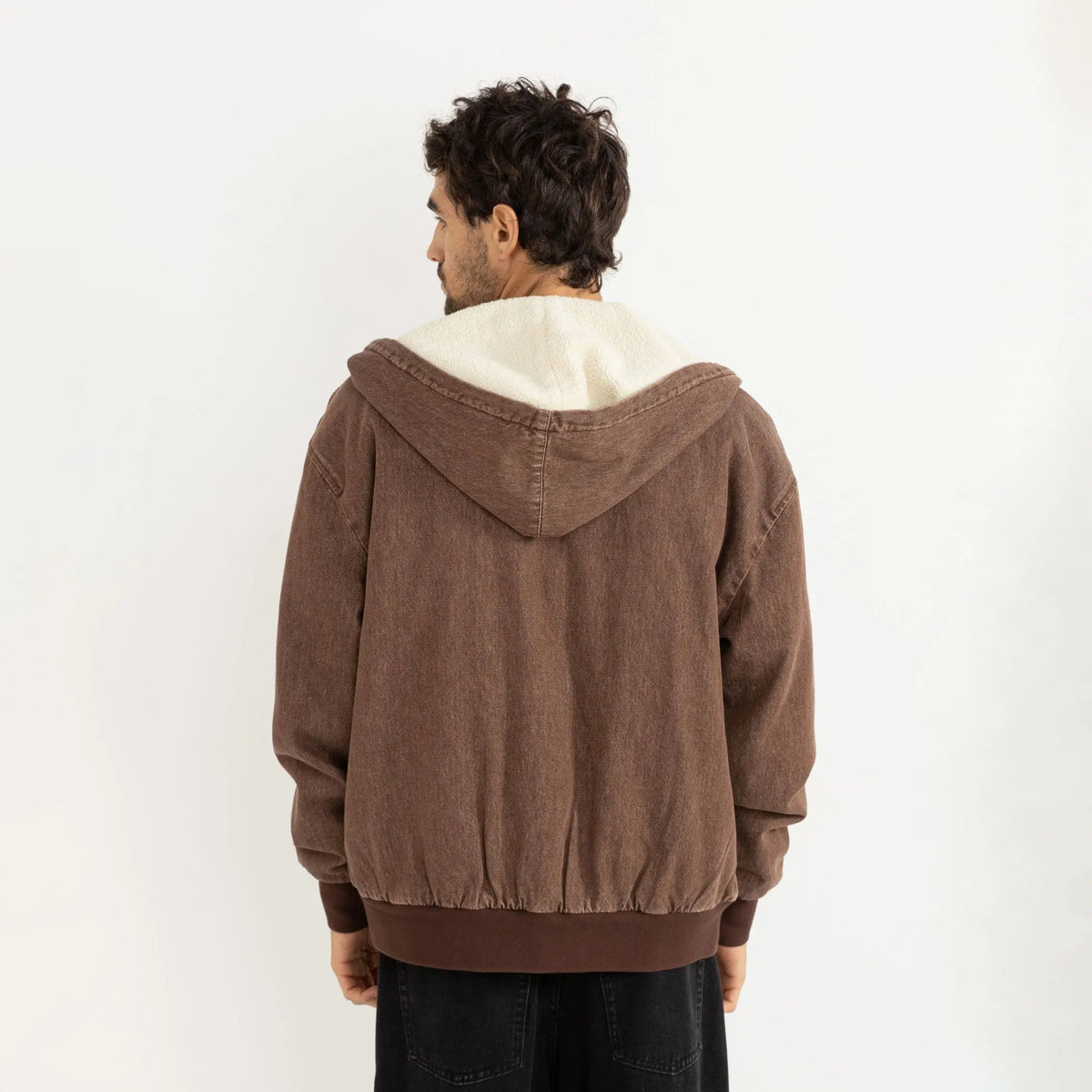 Rhythm - INSULATED DENIM WORK JACKET M / UE 42  / US 32 - photo 3