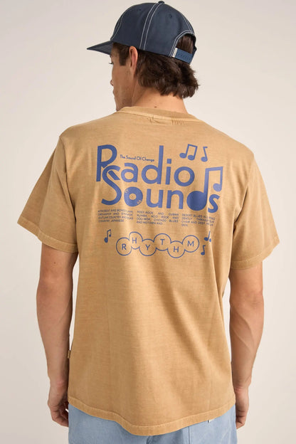 Rhythm - RADIO VINTAGE Ss t-shirt L / UE 43 - 44 / US 33 - 34 - photo 1