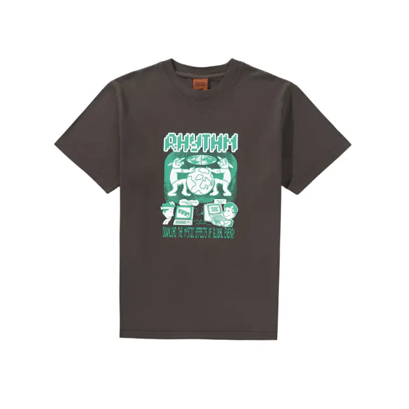 RHYTHM TEE SS MYSTIC EFFECT FALL WINTER 2024 Noir L / UE 43 - 44 / US 33 - 34 - photo 1