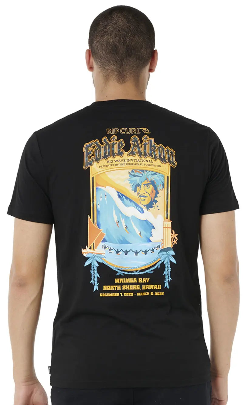 RIP CURL - TEE SHIRT - EWG - BLACK L - photo 1