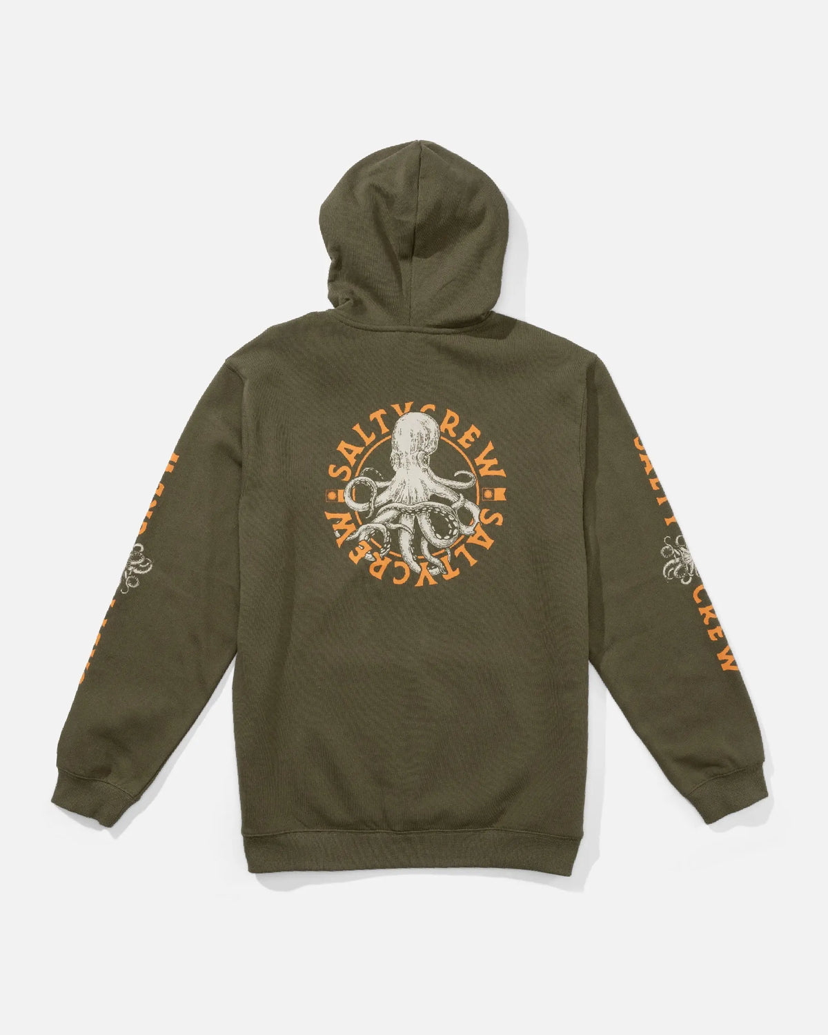 SALTY CREW - HOODED SWEAT - TENTACLES DUSTY OLIVE 10 - photo 2