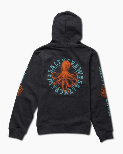 SALTY CREW - HOODED SWEAT - TENTACLES NAVY HEATHER 10 - photo 1