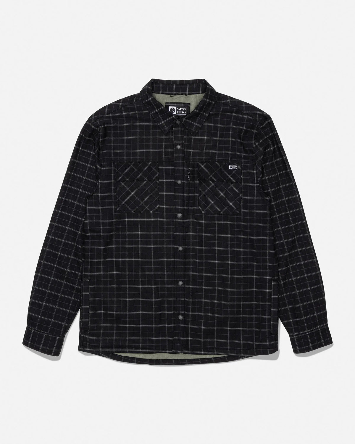 SALTY CREW - POLAR SHIRT - FATHOM LS - GREEN XL - photo 1