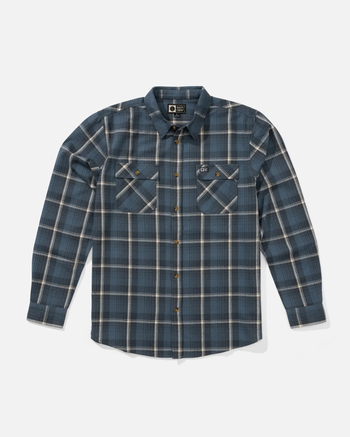 SALTY CREW - SHIRT LS - DAYBREAK CHANNEL BLEU 12 - photo 1