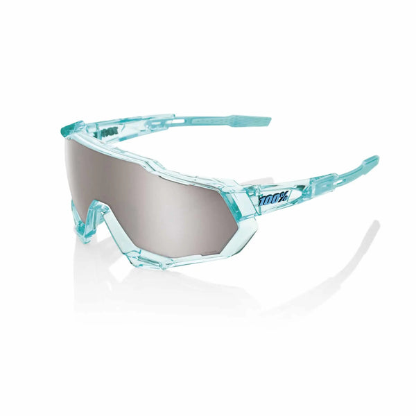 SPEEDTRAP POLISHED TRANSLUCENT MINT HIPER SILVER MIRROR LENS - photo 1