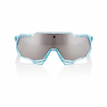 SPEEDTRAP POLISHED TRANSLUCENT MINT HIPER SILVER MIRROR LENS - photo 2