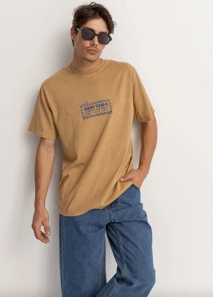 WINDOWS VINTAGE SS TSHIRT TAH5 MARRON INCENSE - photo 1